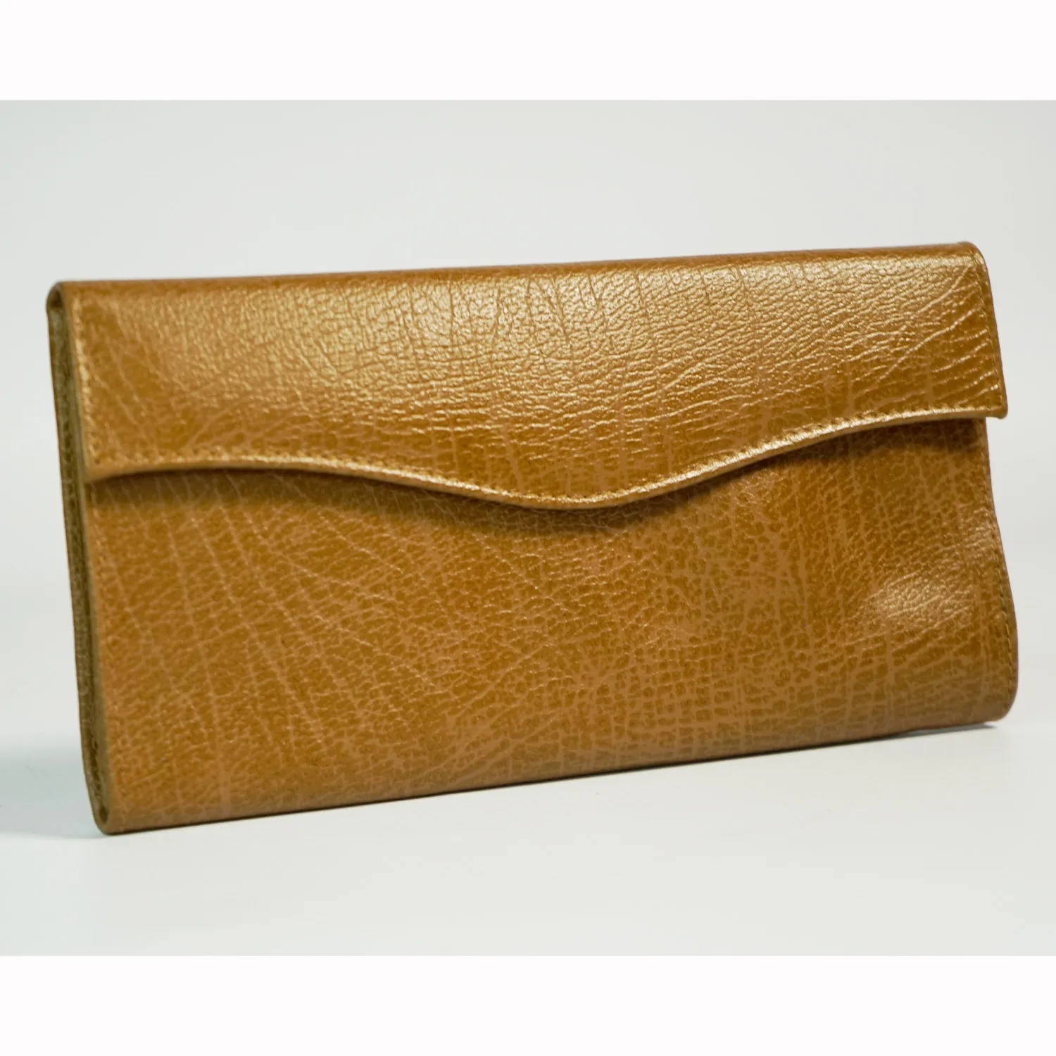 Light Brown Vintage Leather Purse