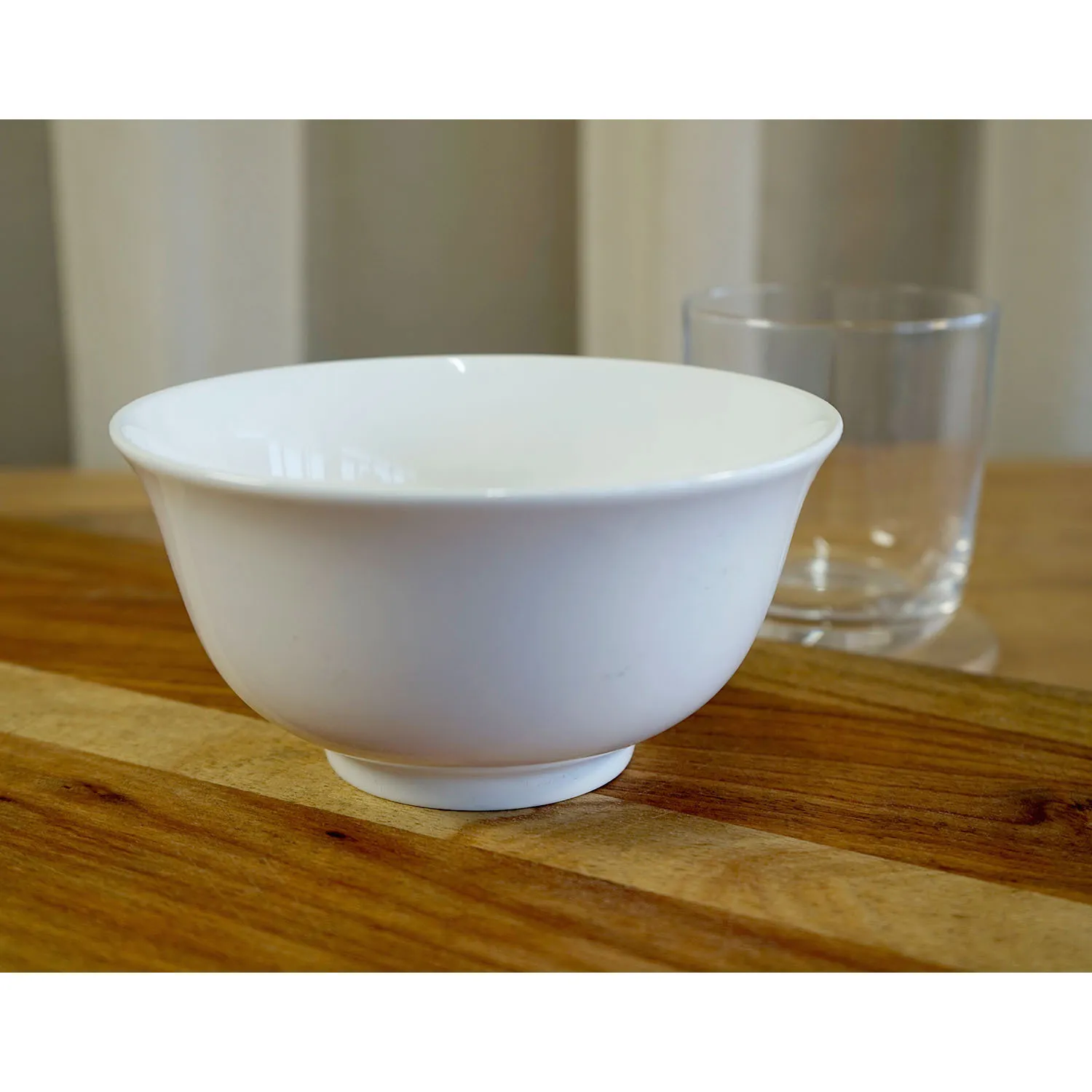 Small White Bell Bowl