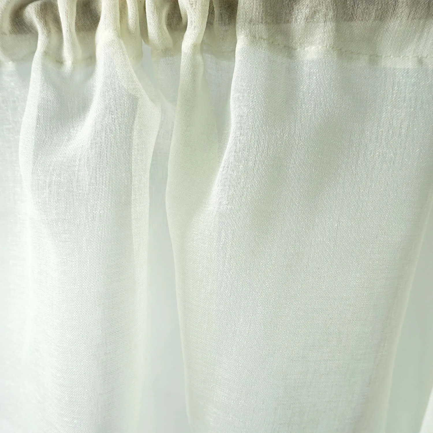 Light Cream Voile Curtains
