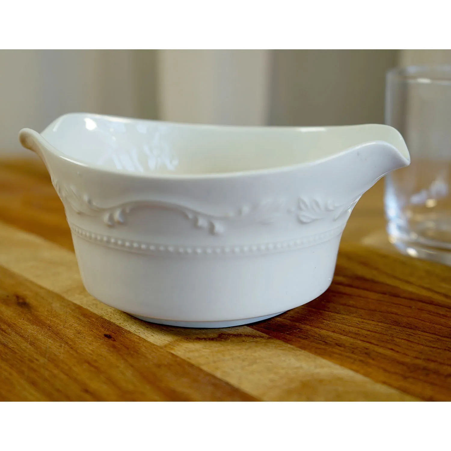 Huguenot Royal White Bowl