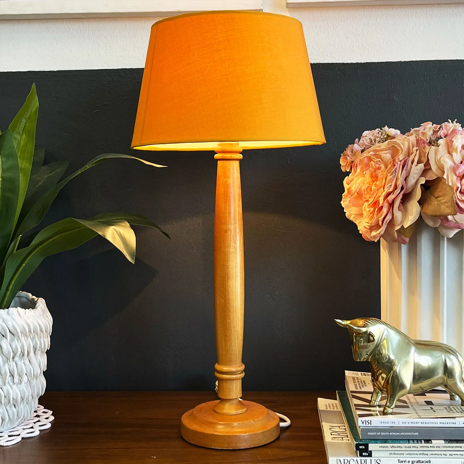 Plain Wooden Lamp