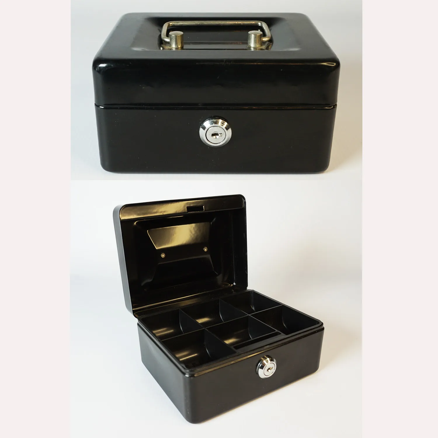 Small Black Cash Box