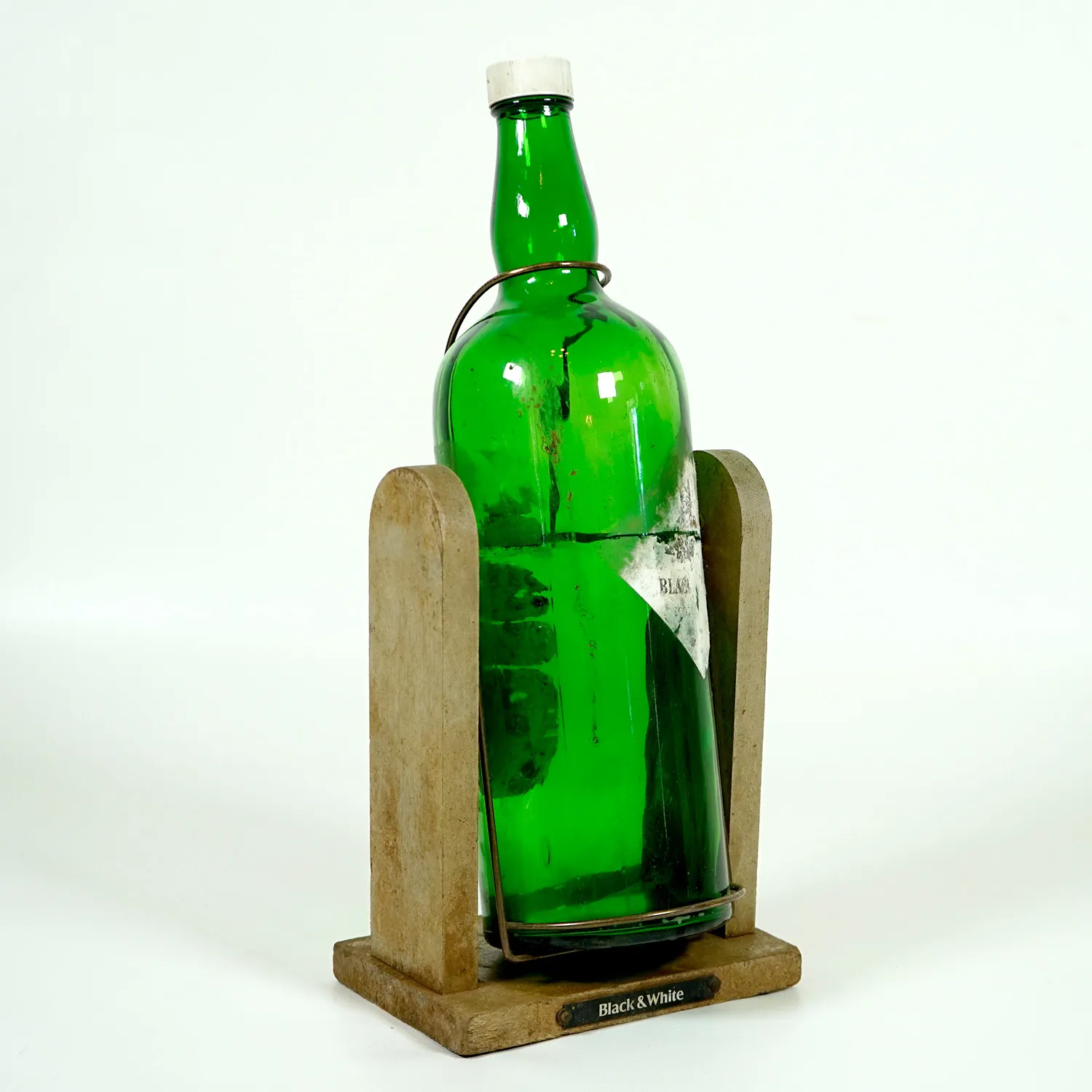 Xtra Large Green Whisky Bottle