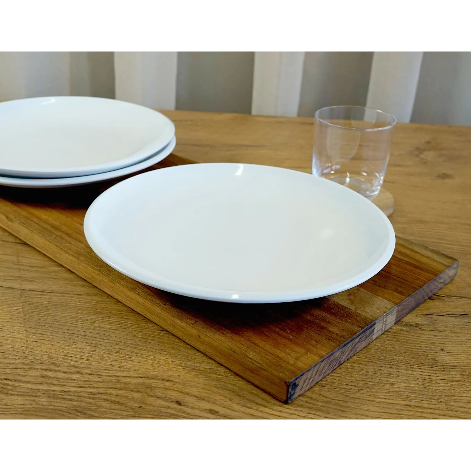 S&P Plain White Dinner Plate