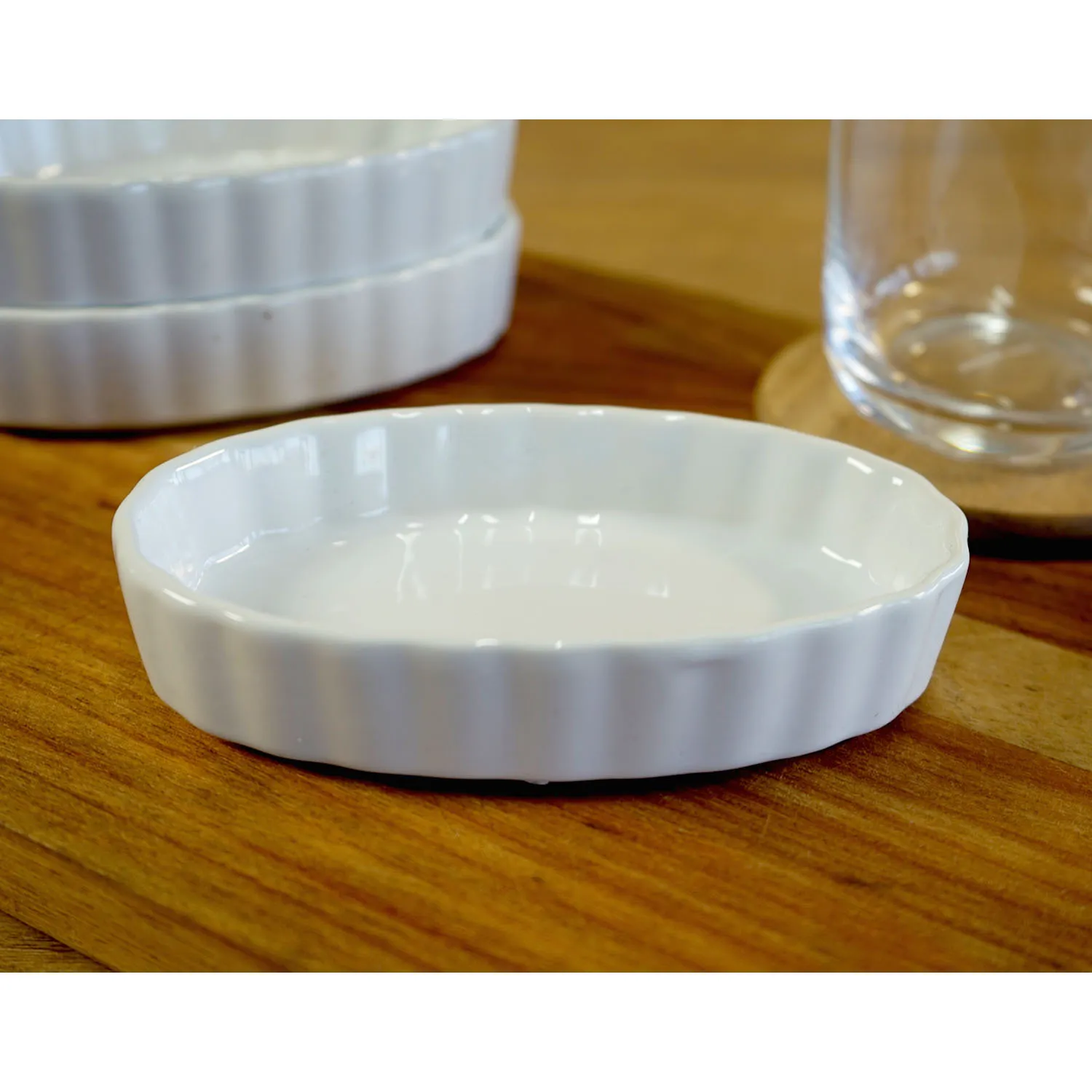 Small White Oval Dish 