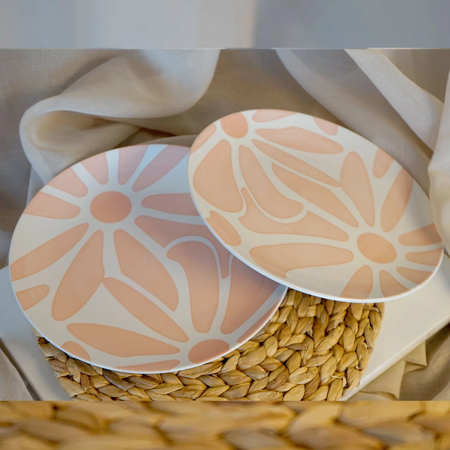 Floral Medium Side Plates