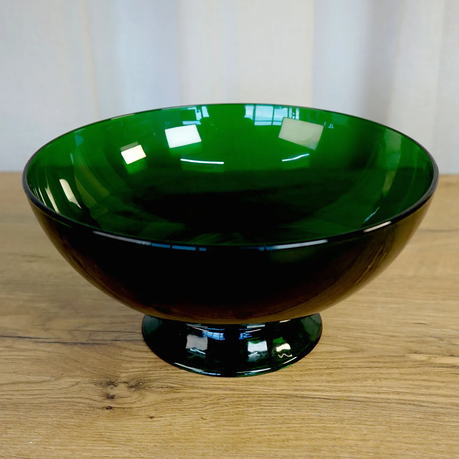 Green Glass Bowl