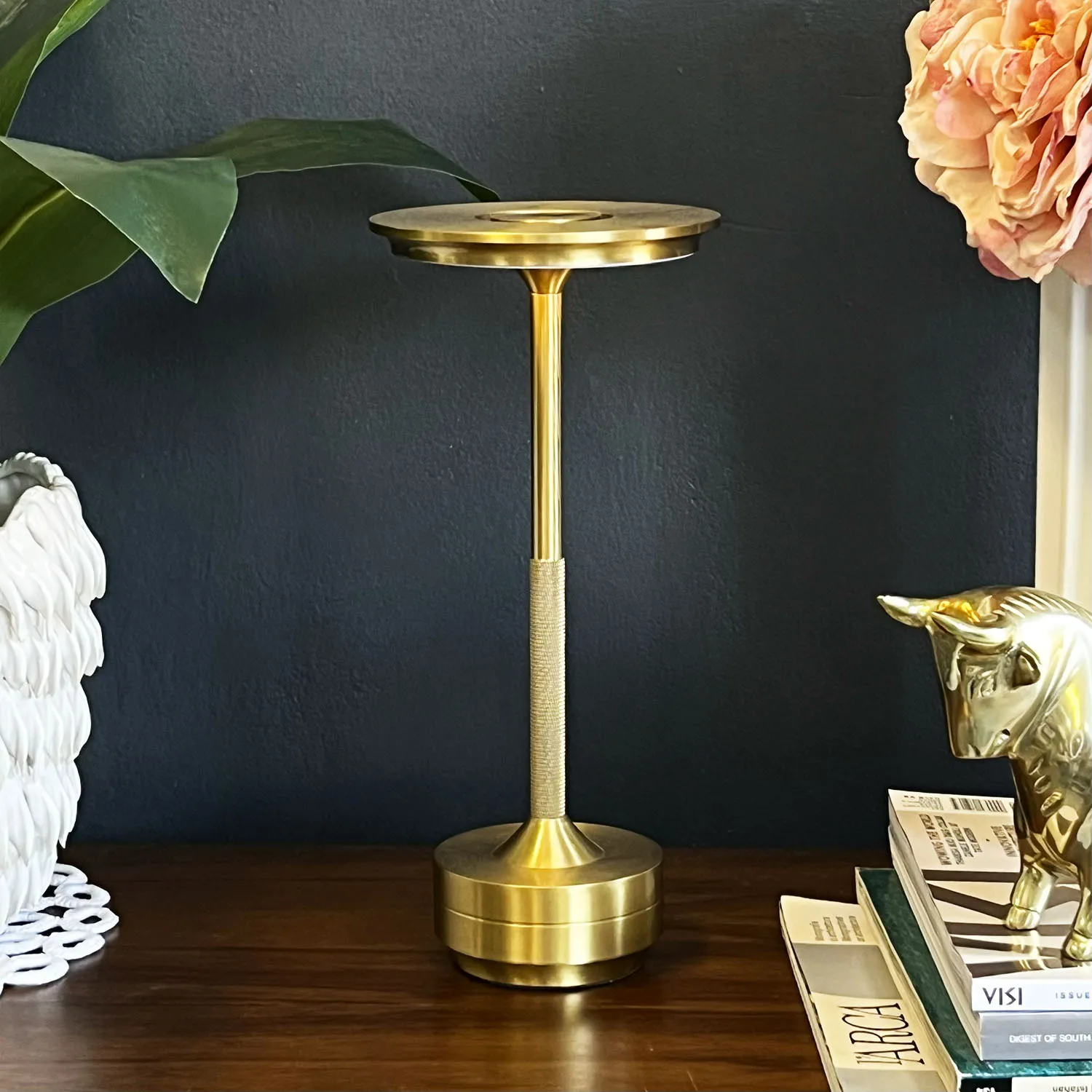 Small Gold table LED Lamp