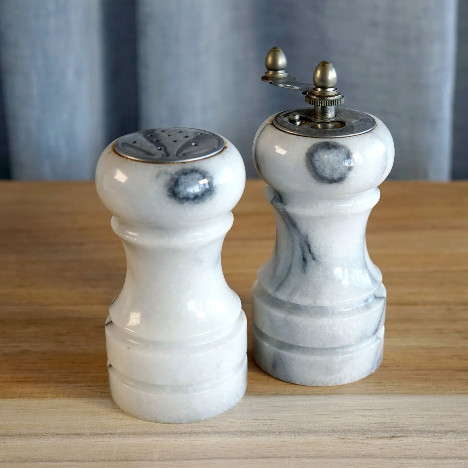 Stone Salt and Pepper Cellars
