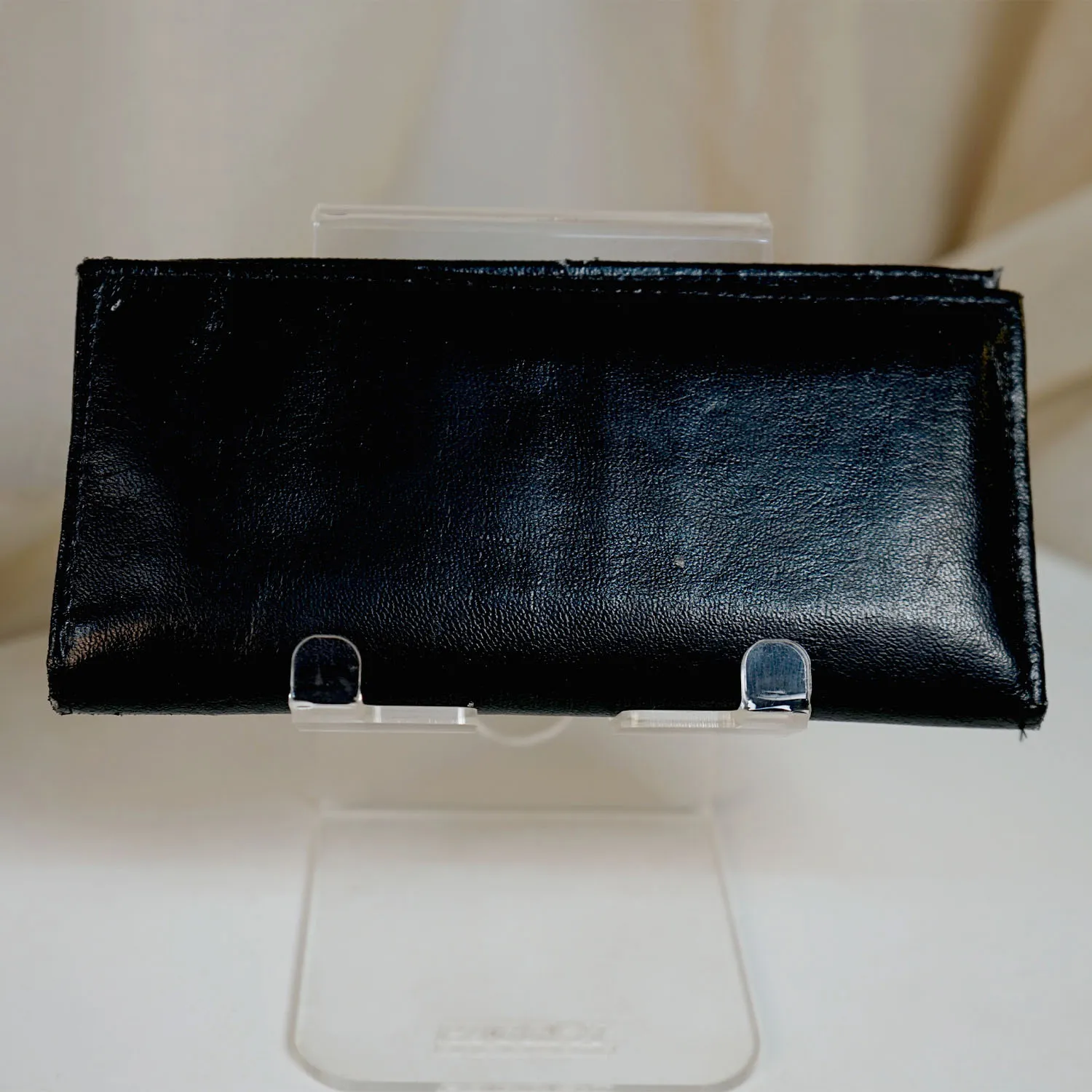 Black Vintage Leather Purse