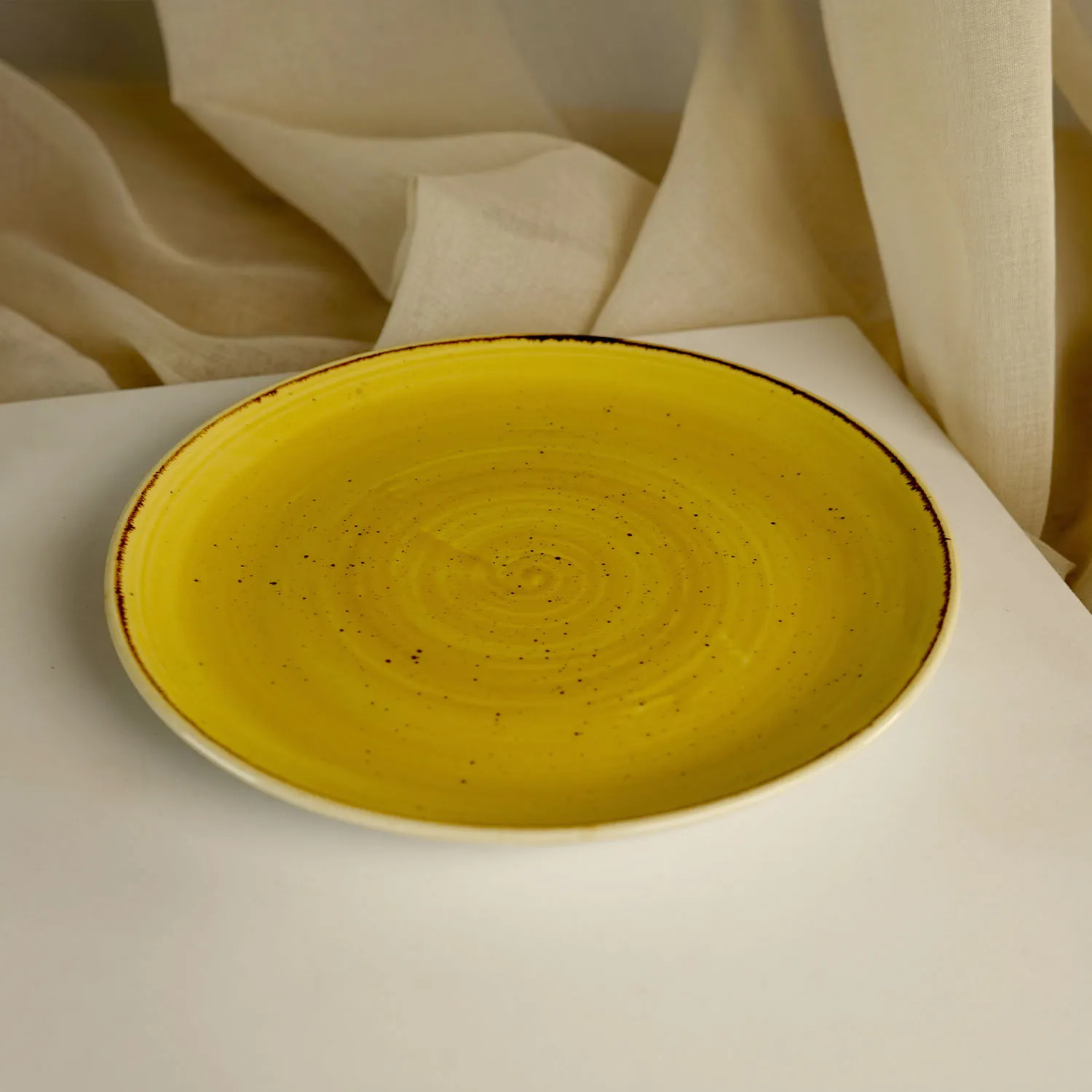 Yellow Medium Plate