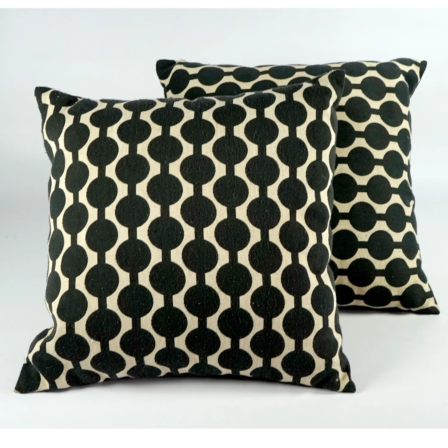 Black and White Pattern Cushion
