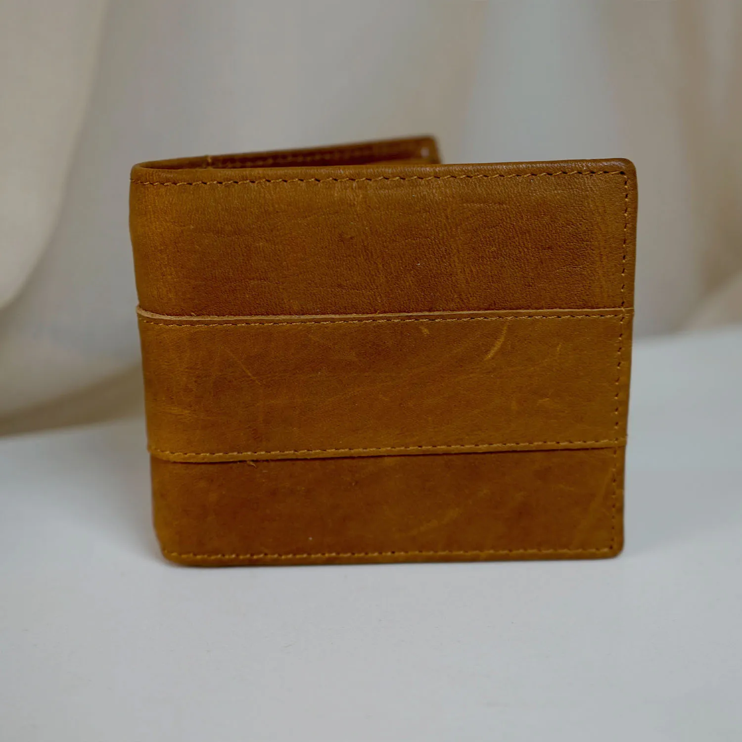 Light Brown Leather Wallet