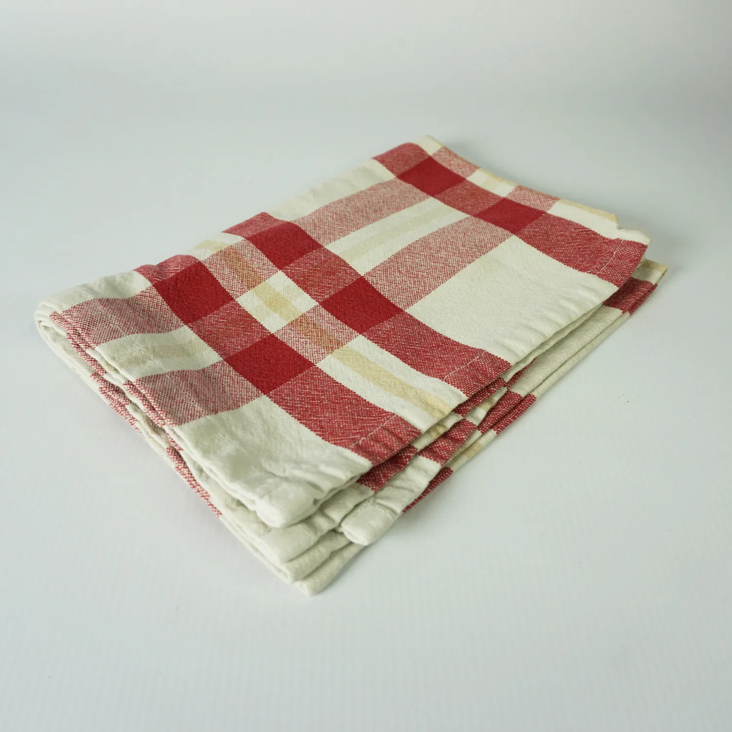 Red and White Dish Cloth