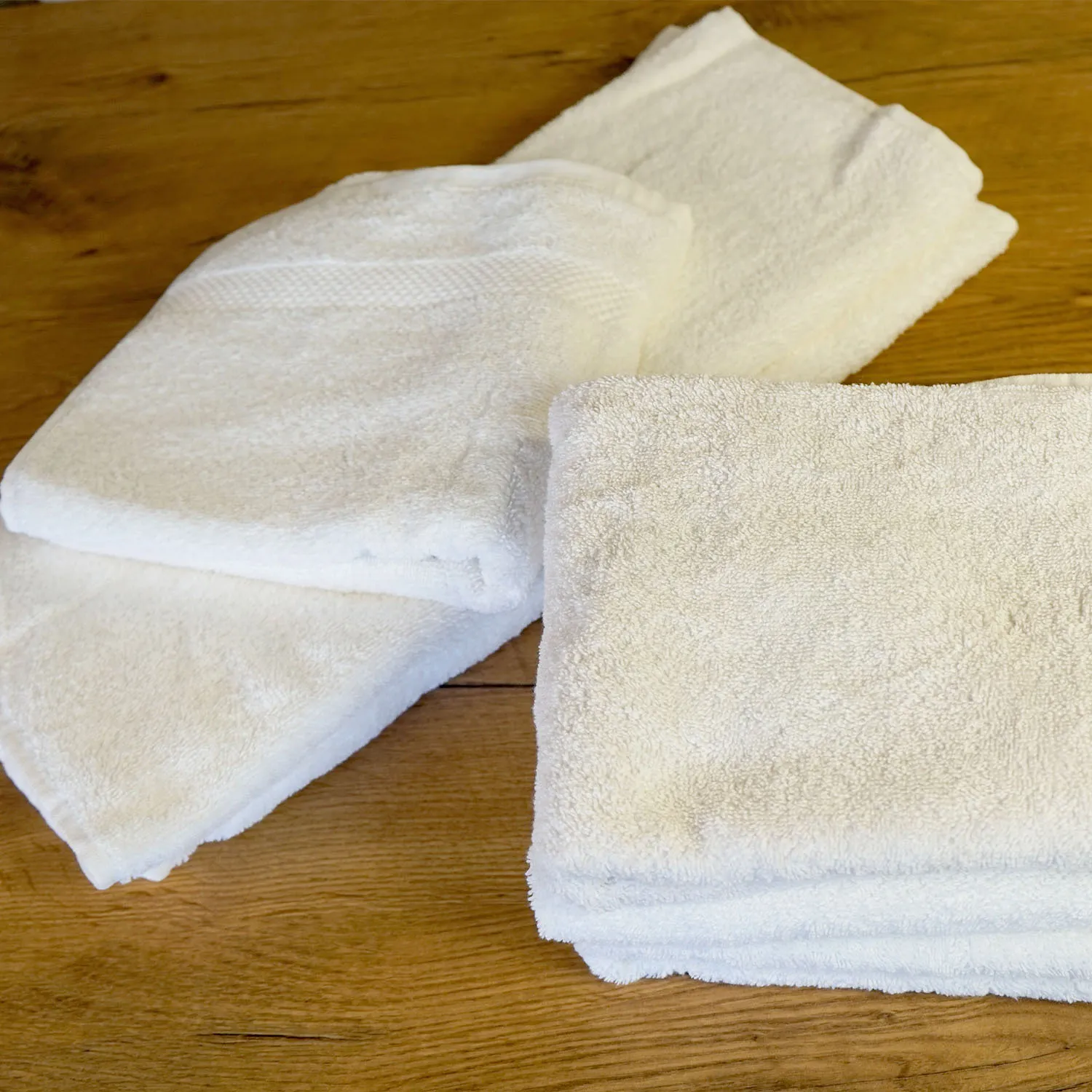 Large White Towels