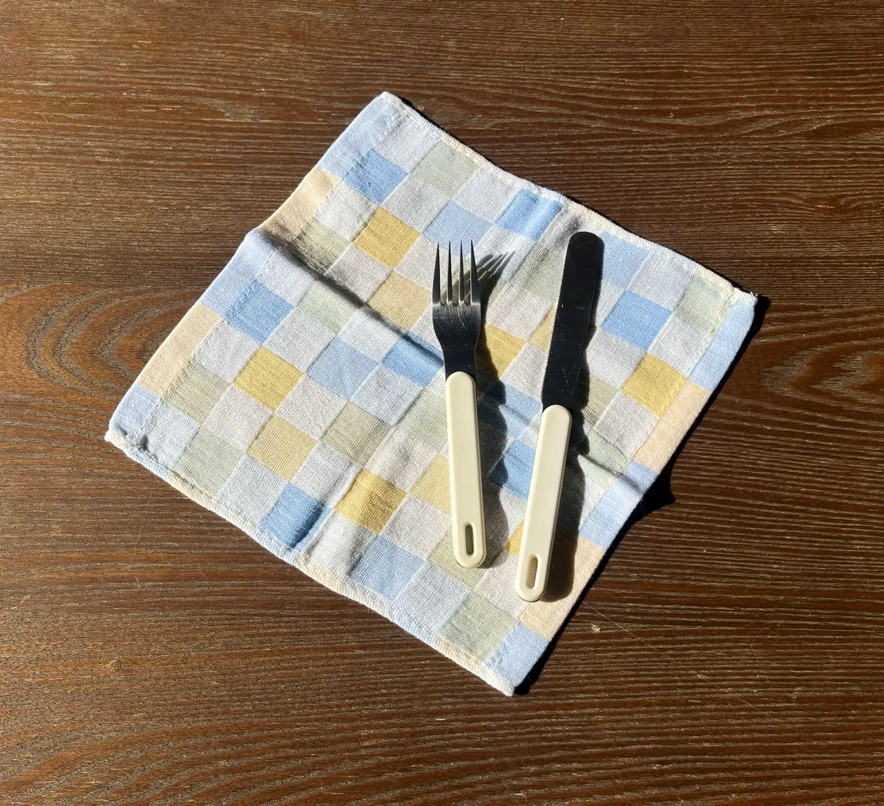 Pastel Check Napkin