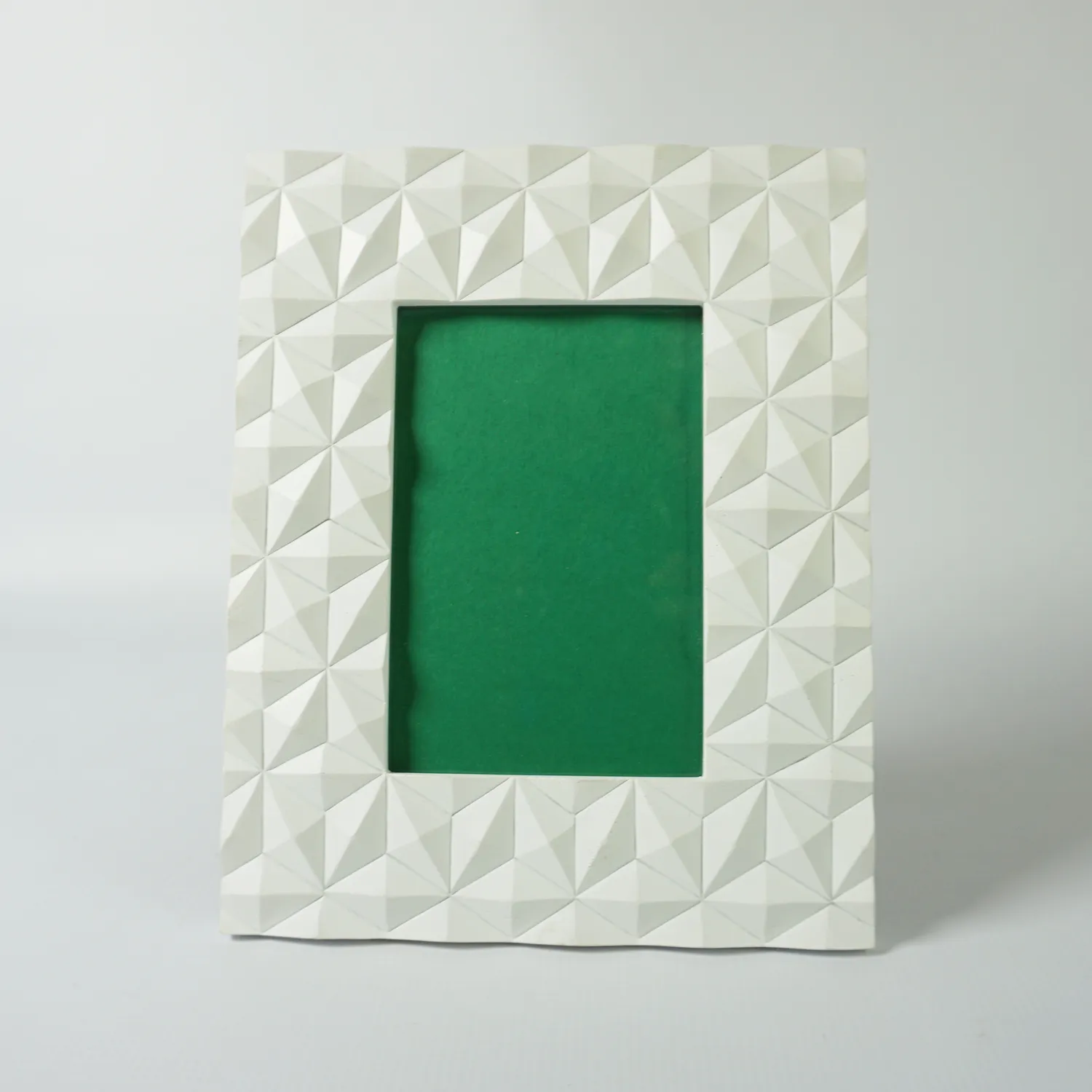 Picture Frame, Standing, White ornate