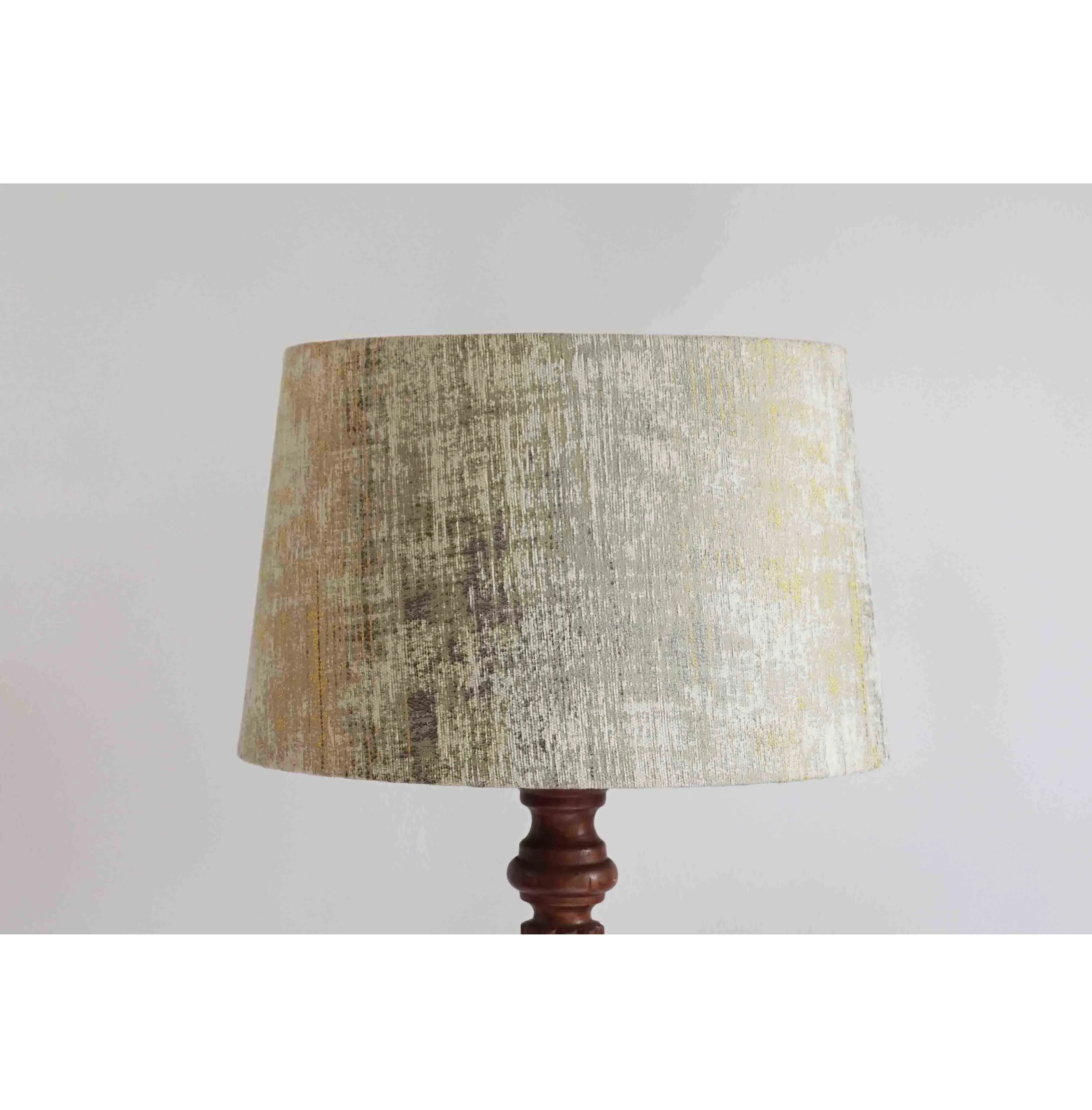 Large Grey Two-Tone Tapered Shade