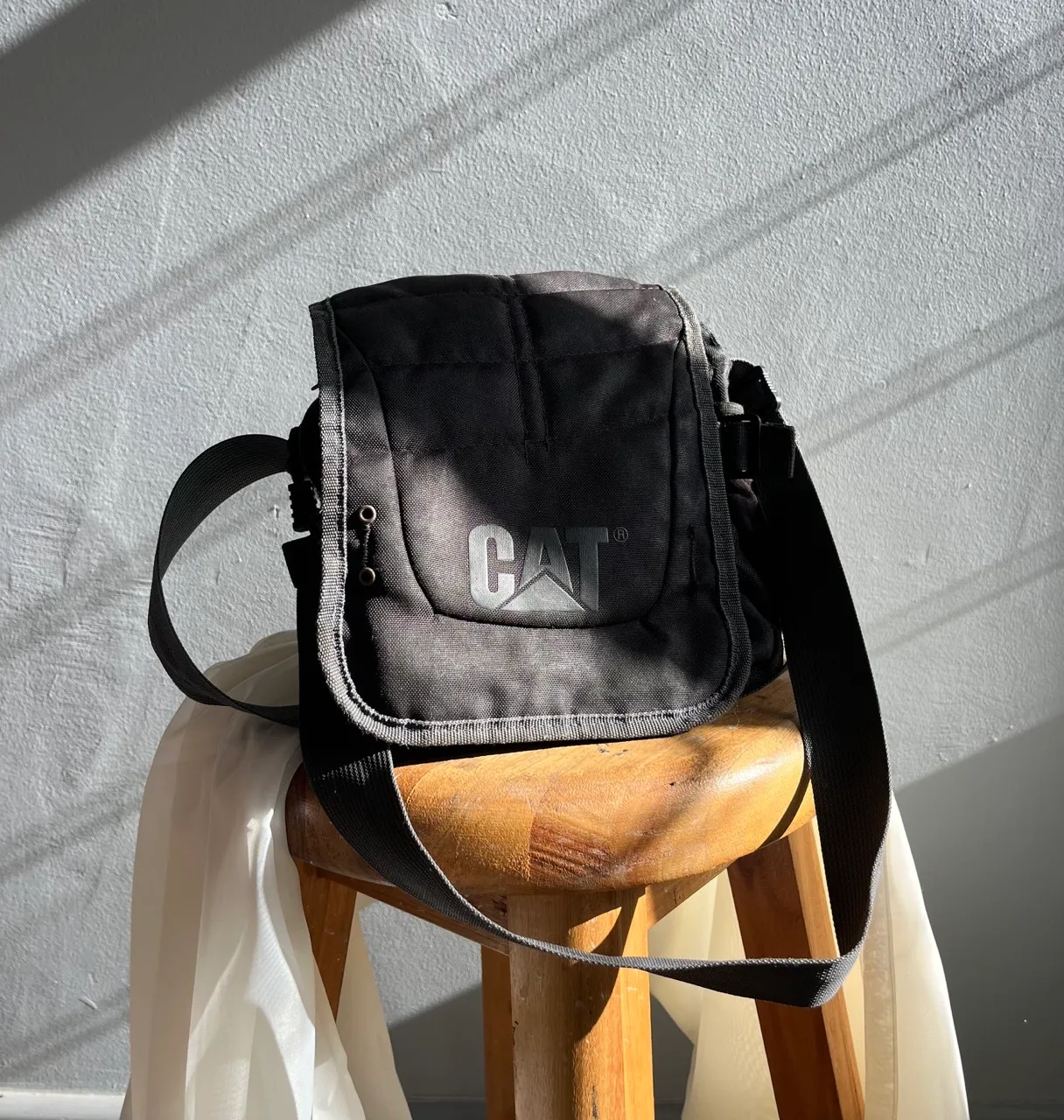 Black Crossbody Utility Bag