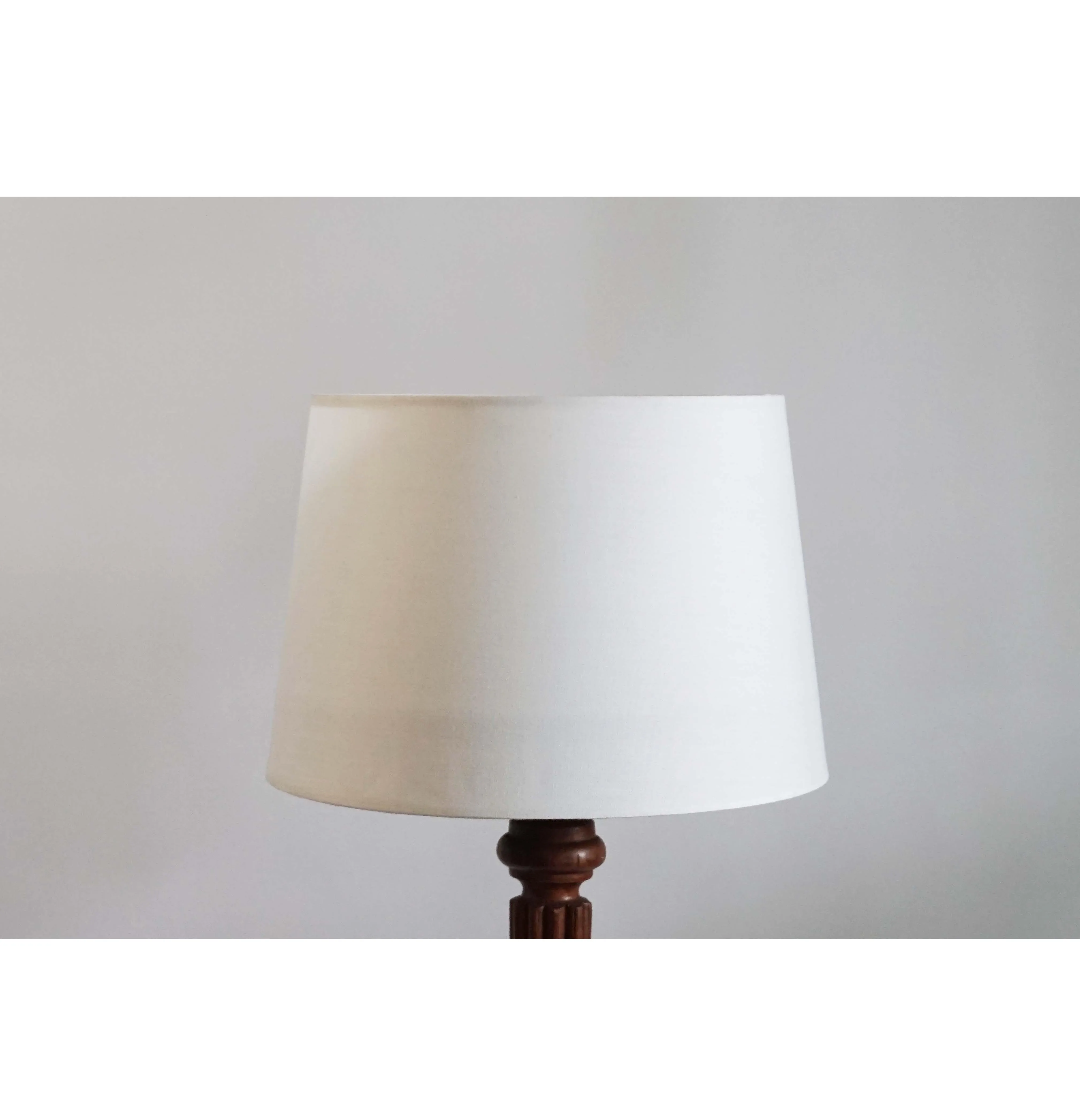 Small Slightly Tapered White Shade