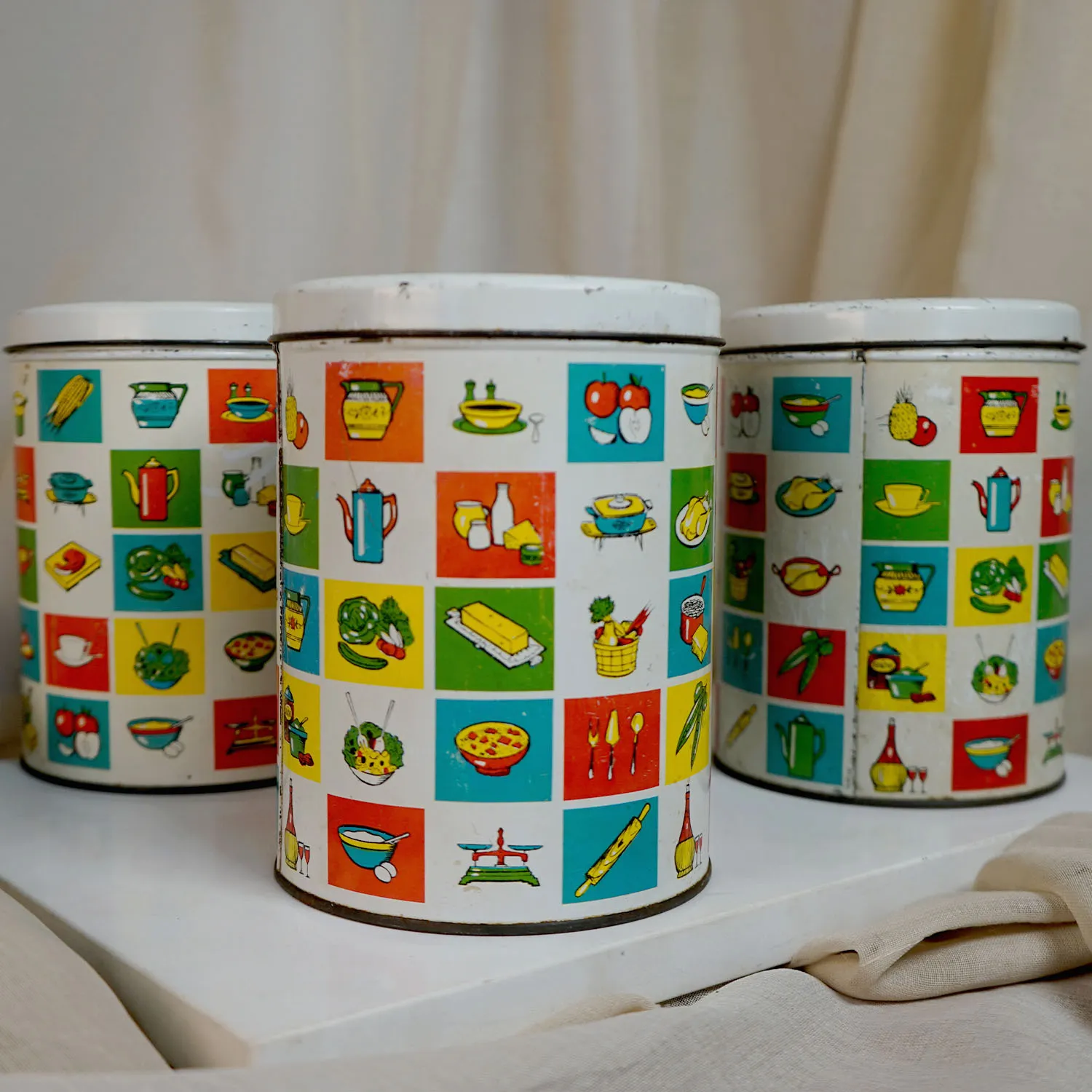 Vintage Patterned Tins