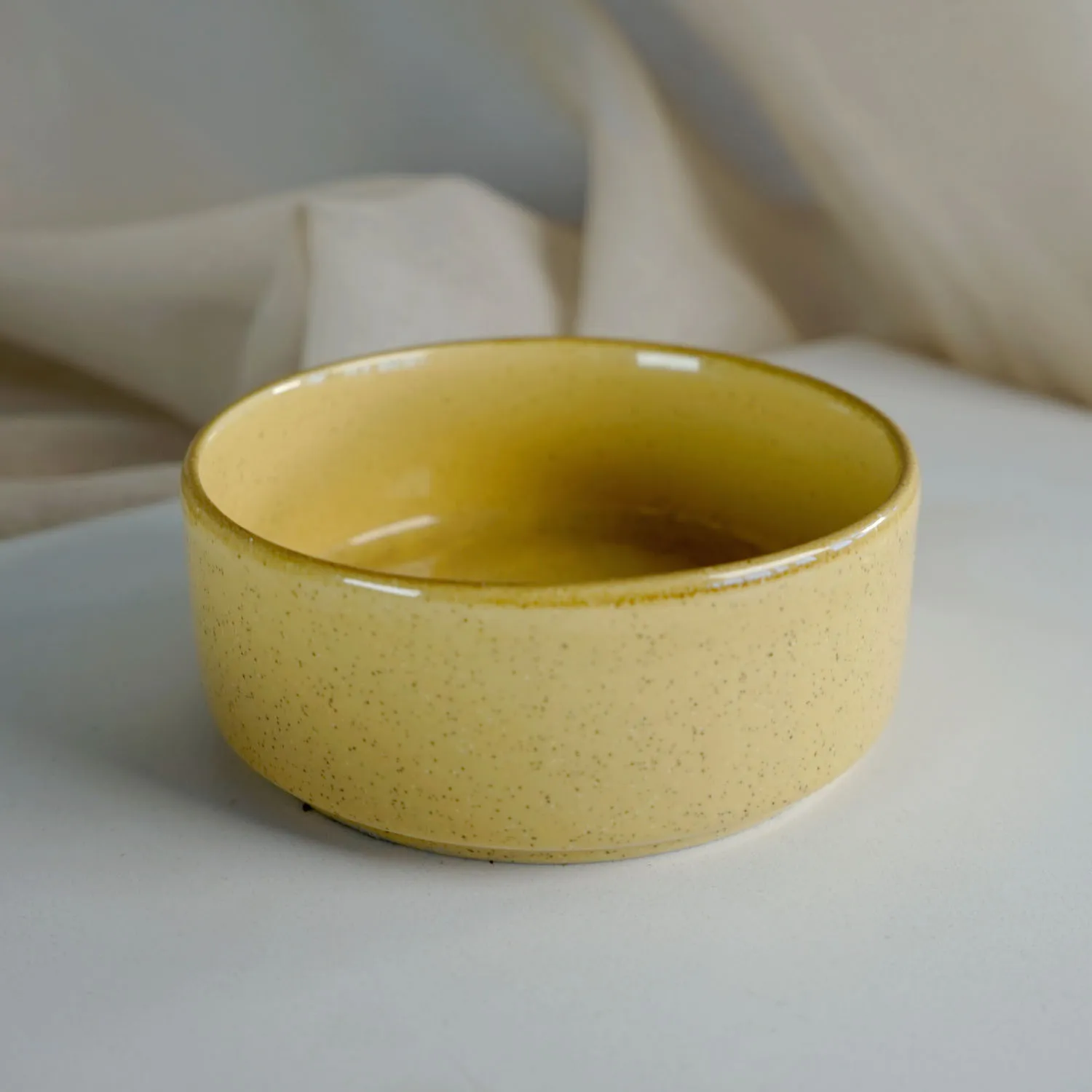Yellow and Brown Bowl