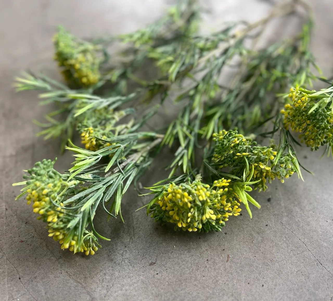 Artificial Goldenrod Stem, Yellow