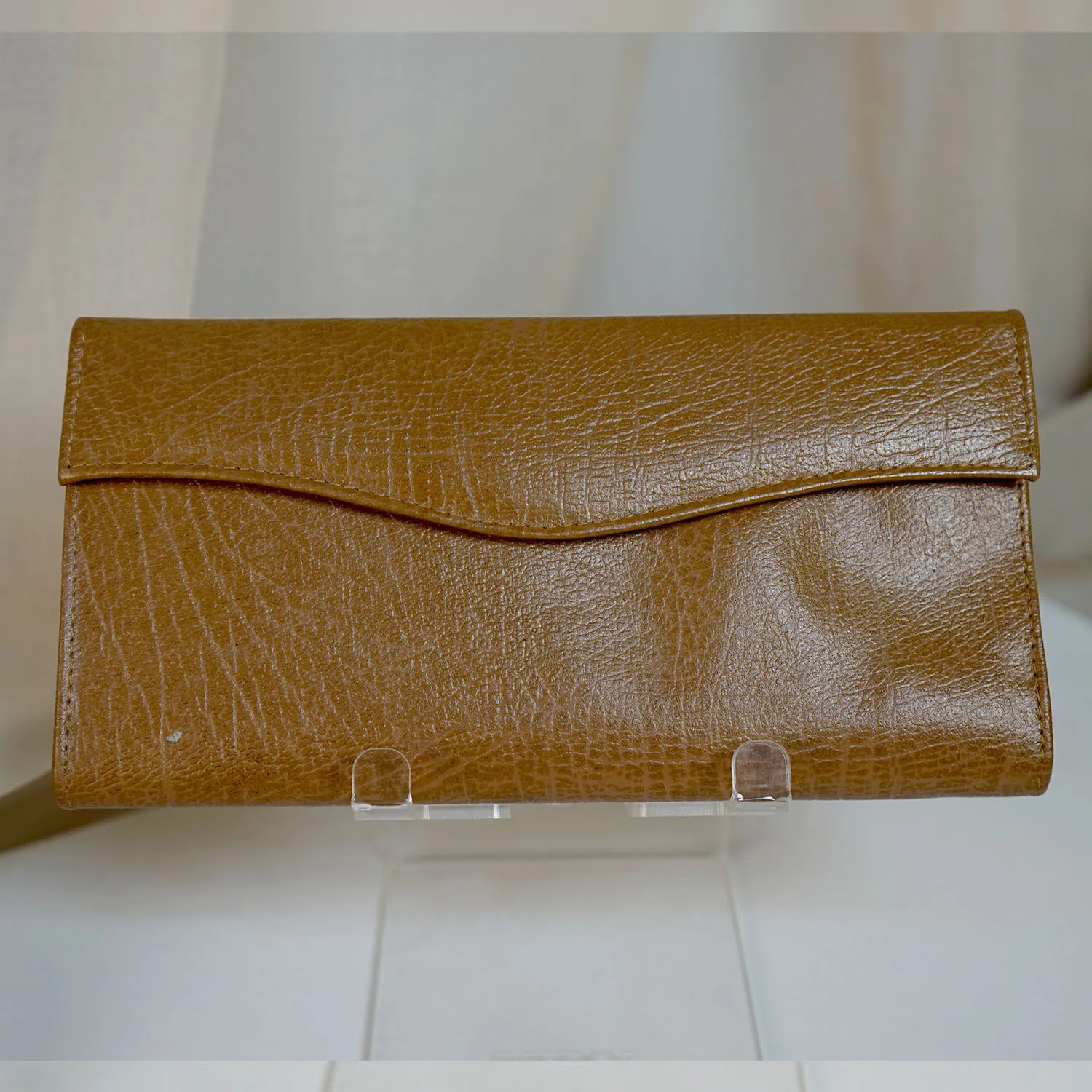 Vintage Tan Leather Purse