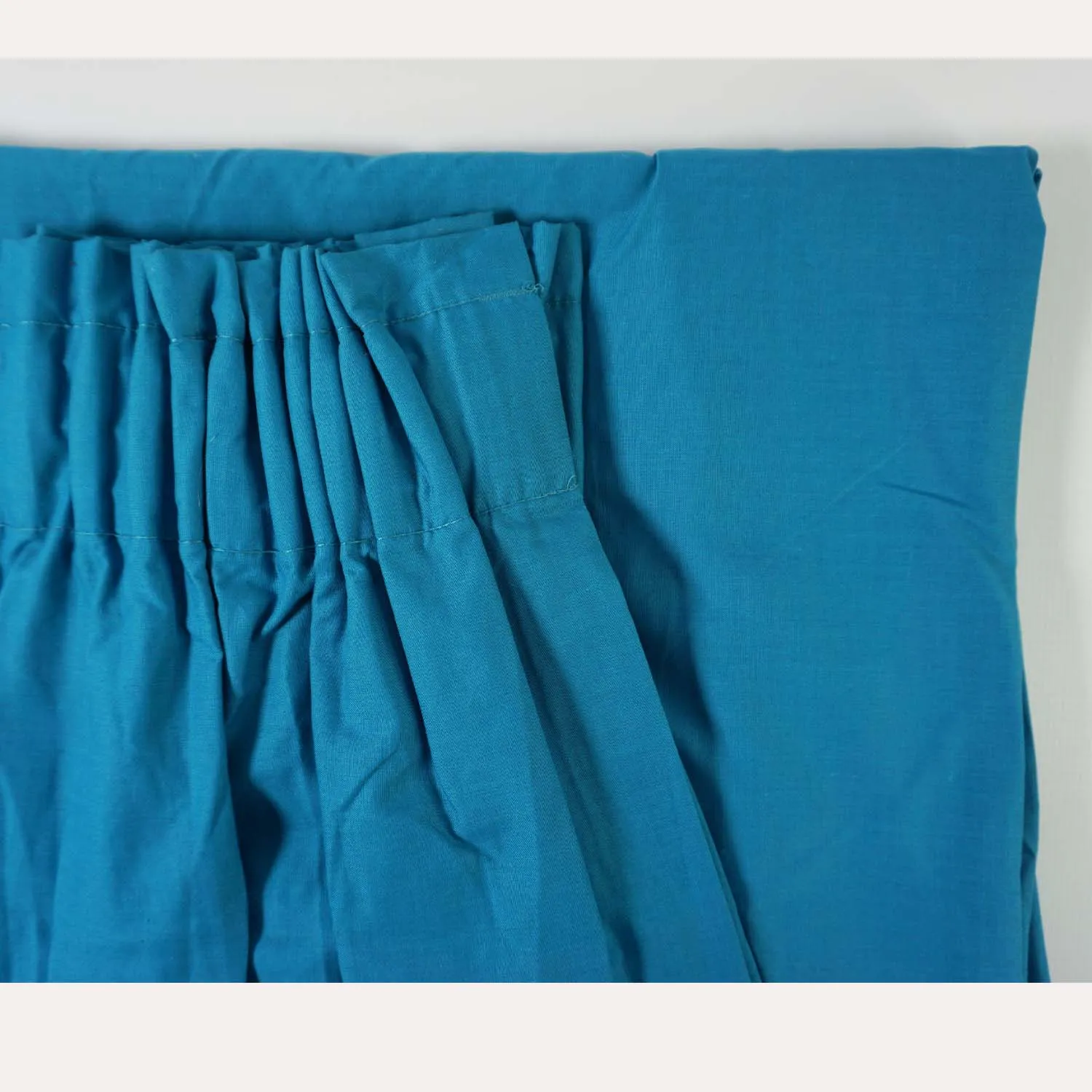 Basic Mid Blue Curtains 