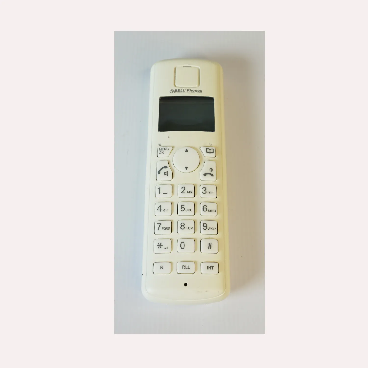 White Office Phone 