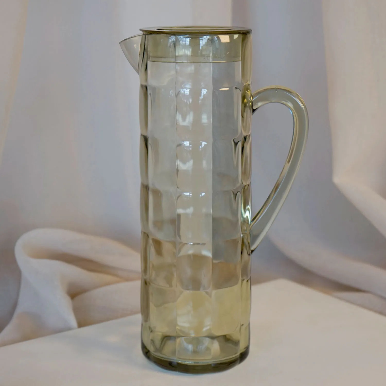 Green plastic jug