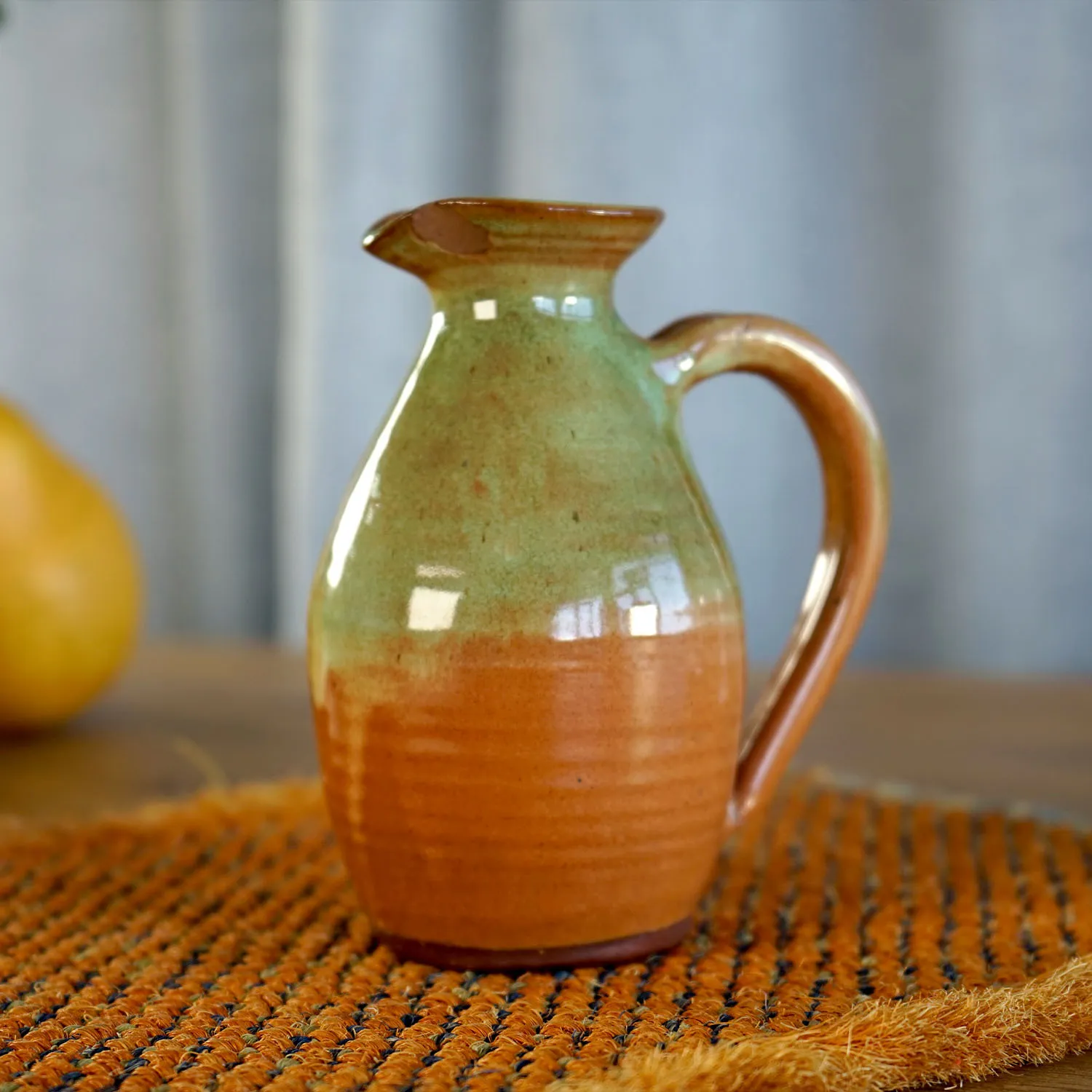 Small Earthy Glazed Jug