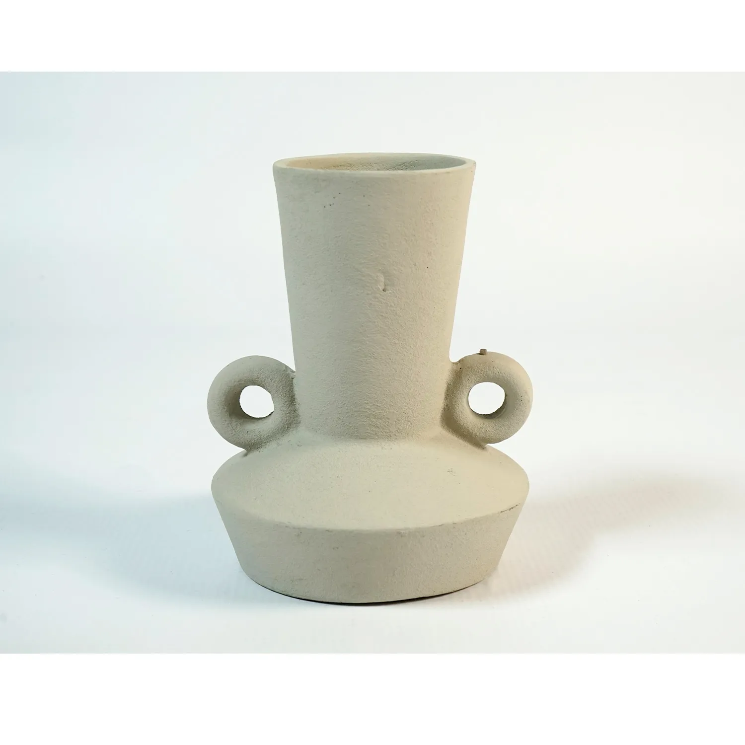Small Grey Ceramic Vase