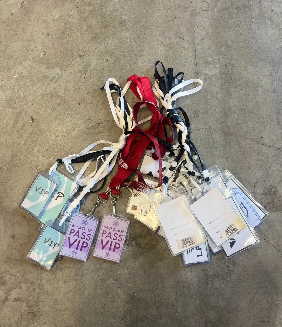 Various Lanyards