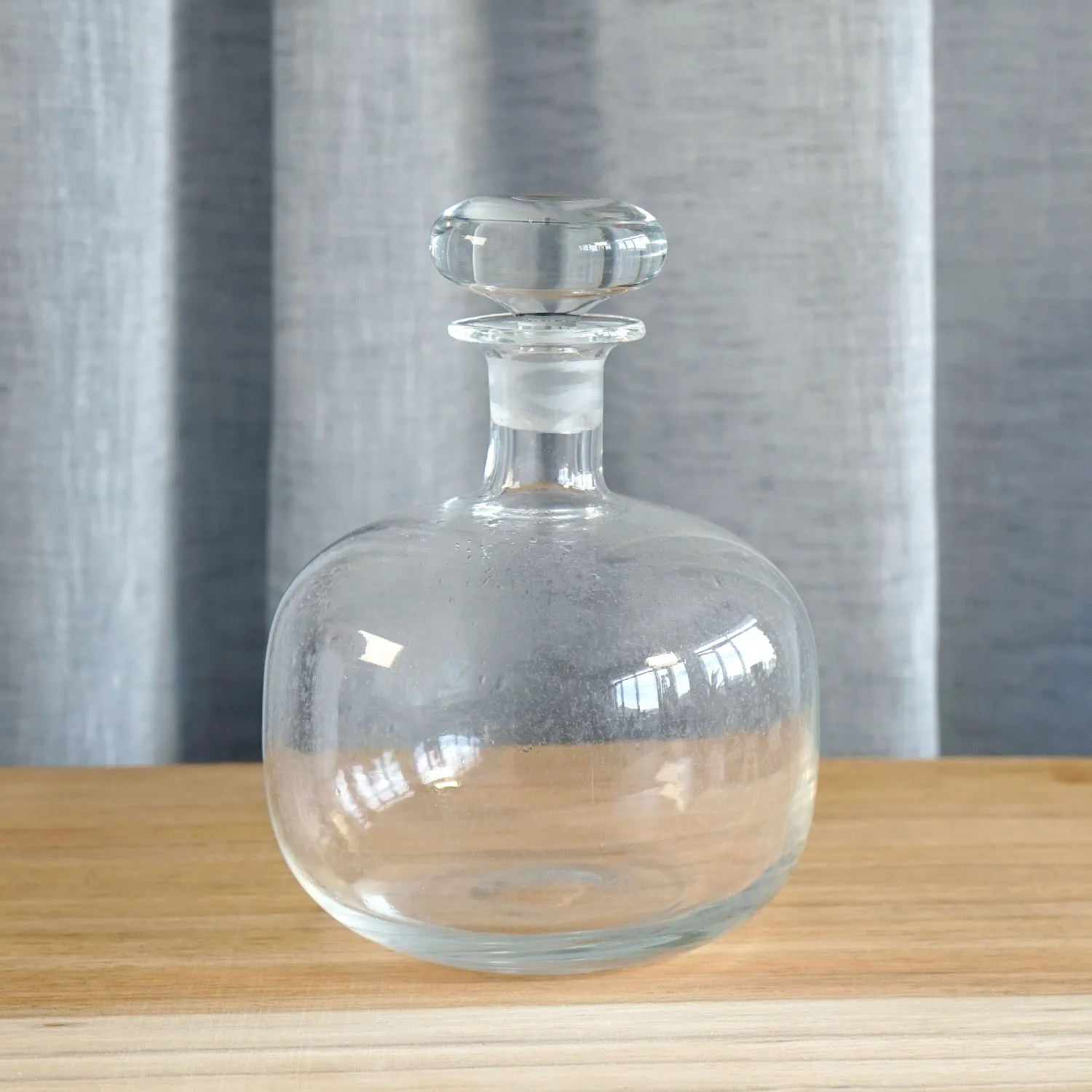 Small Plain Glass Decanter
