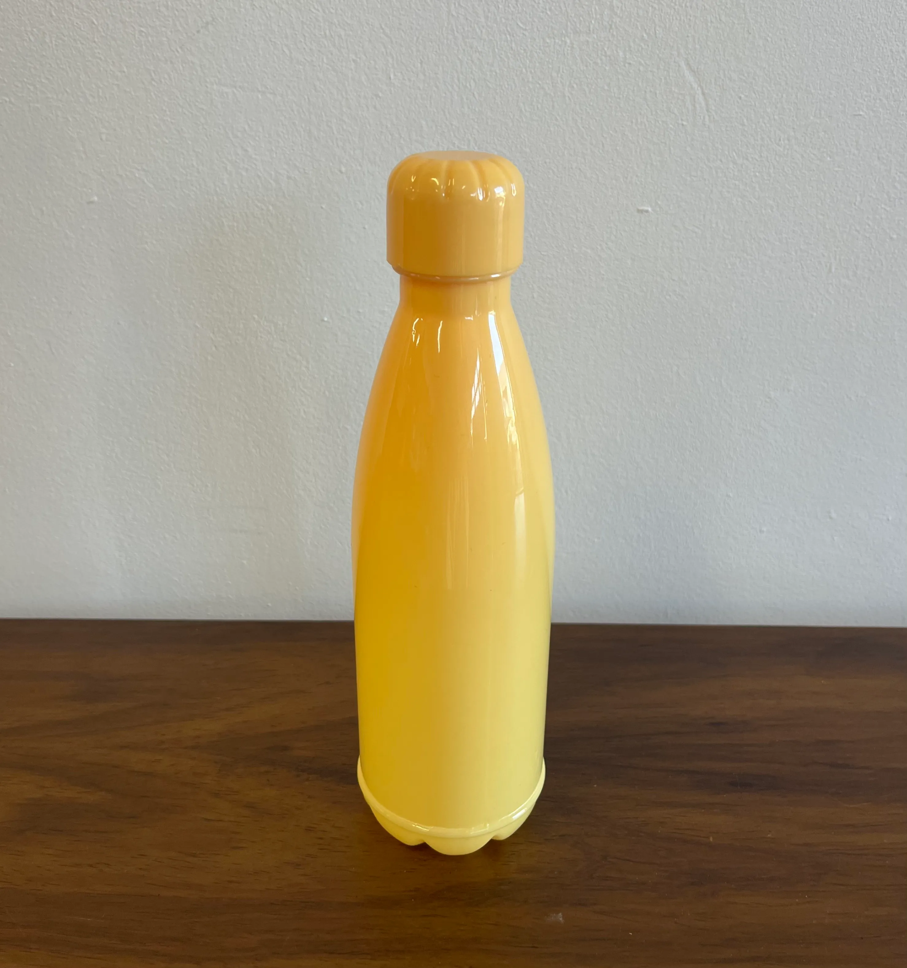 Plastic Yellow Water Bottle