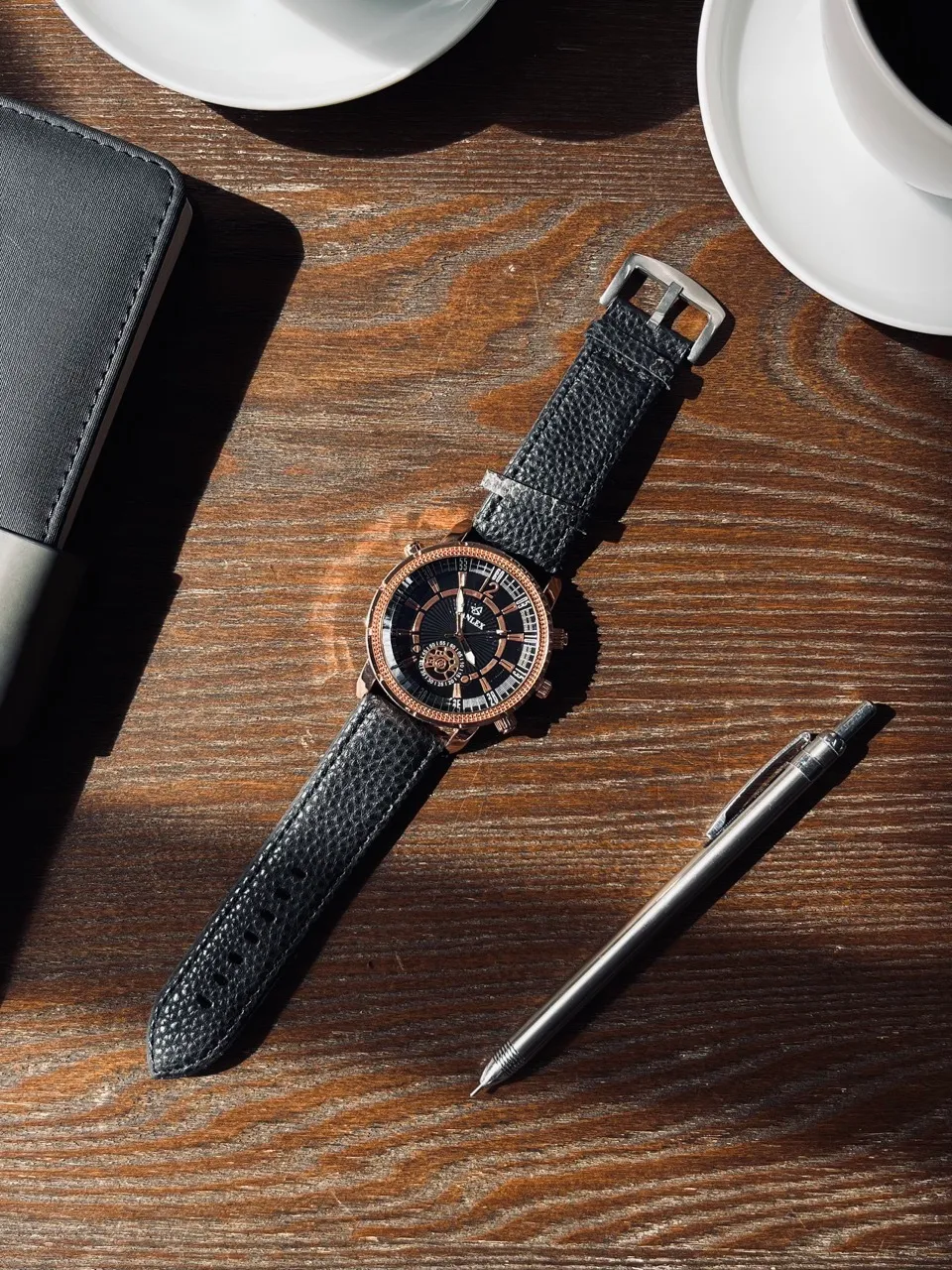 Black Watch with gold detail