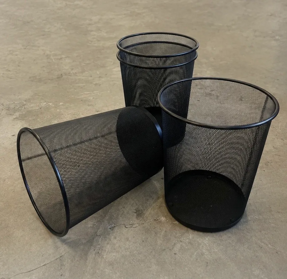 Black Mesh Bins
