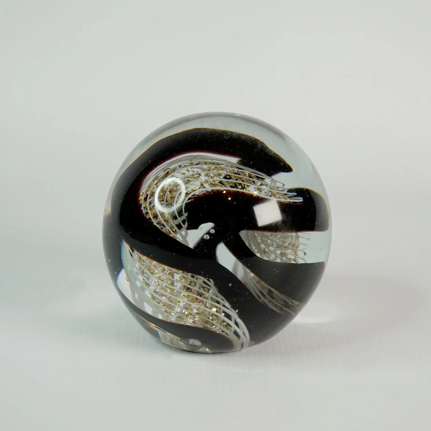 Marble Glass Paperweight