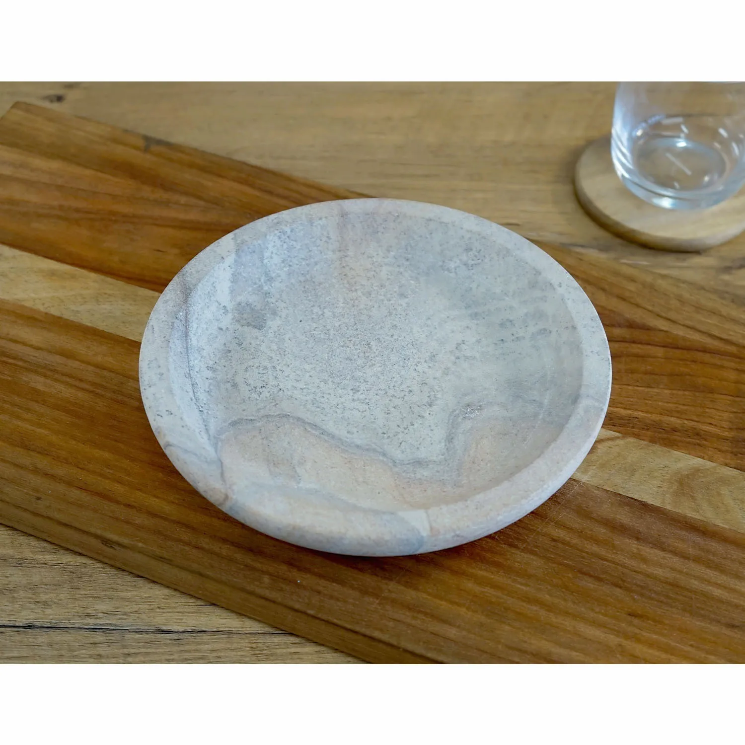 Small Pink Marble Plate