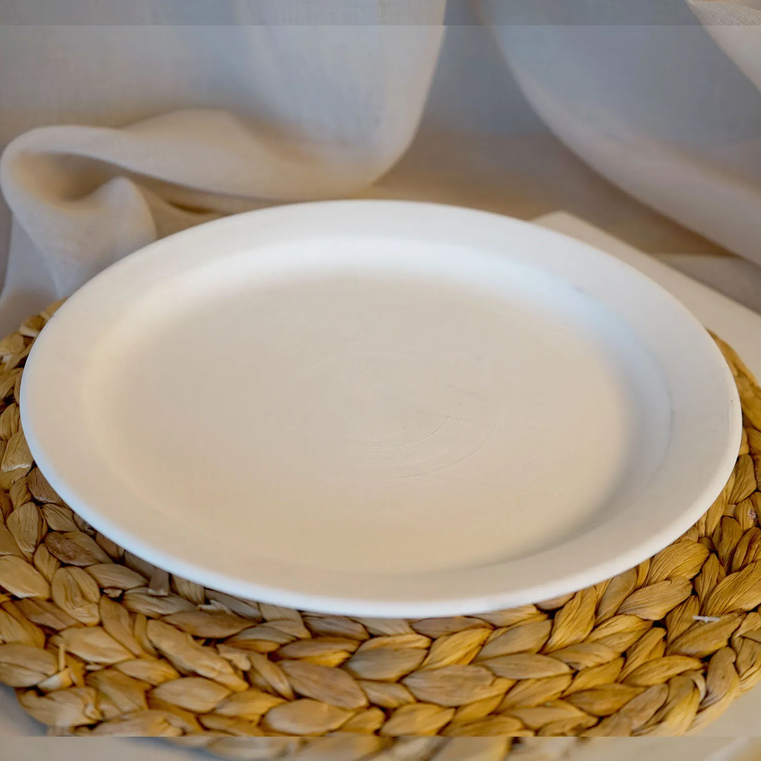 Plain White Plate