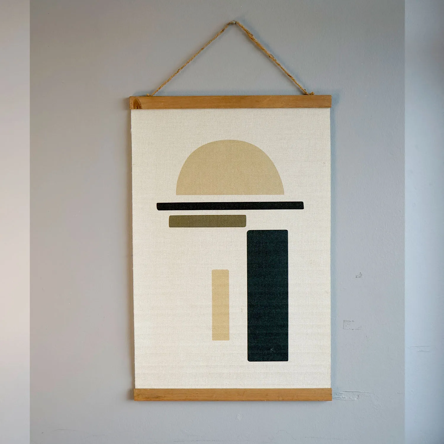 Abstract wall hanging