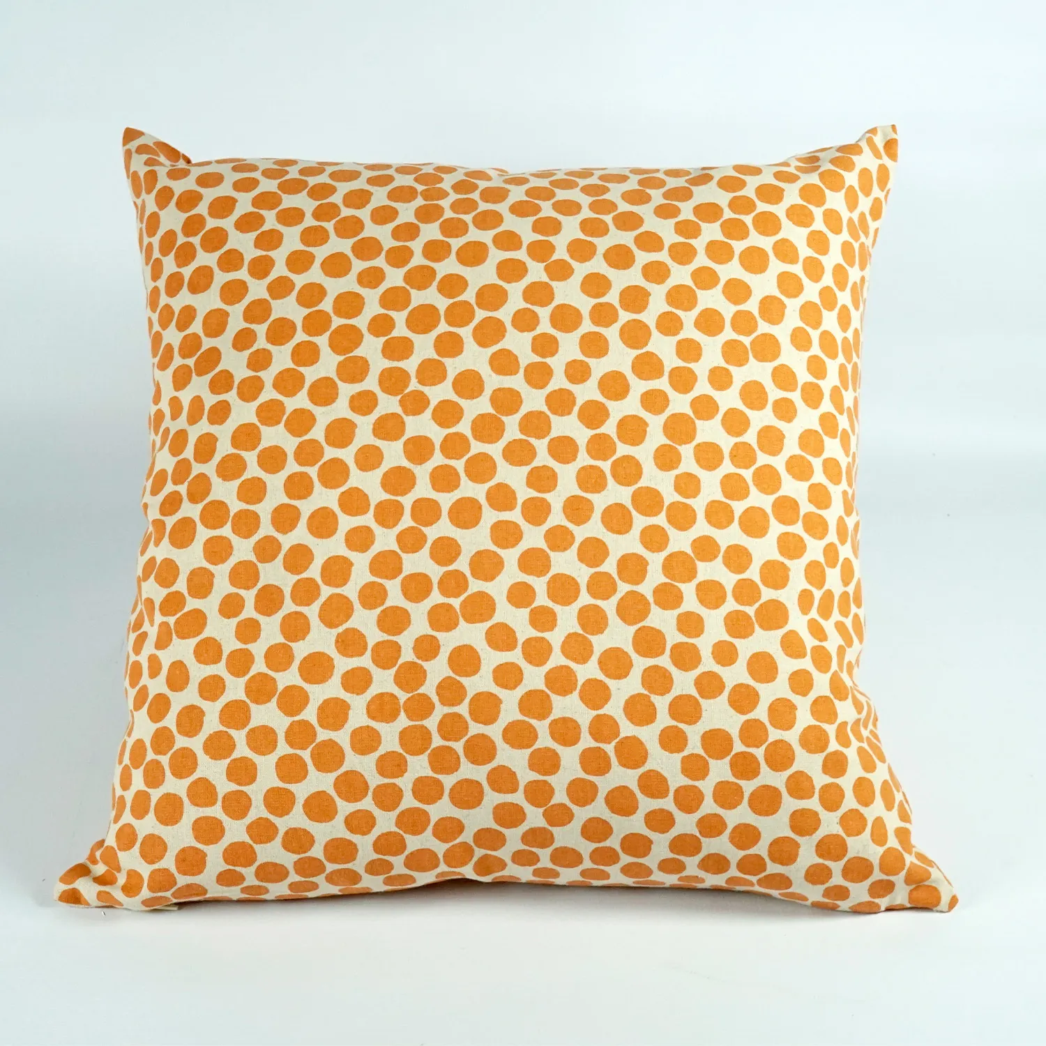 Orange Small Spot Cushion