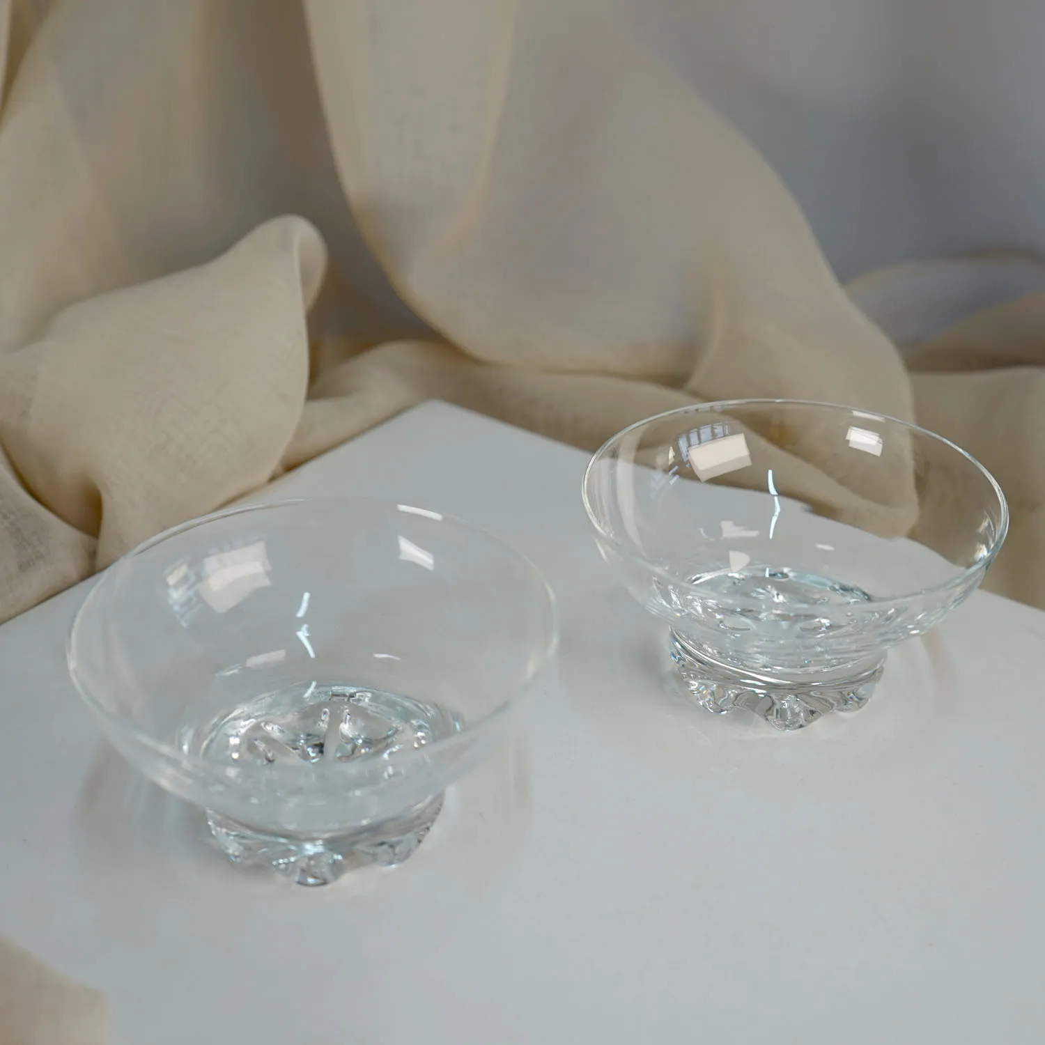 Glass Ice Cream Bowls