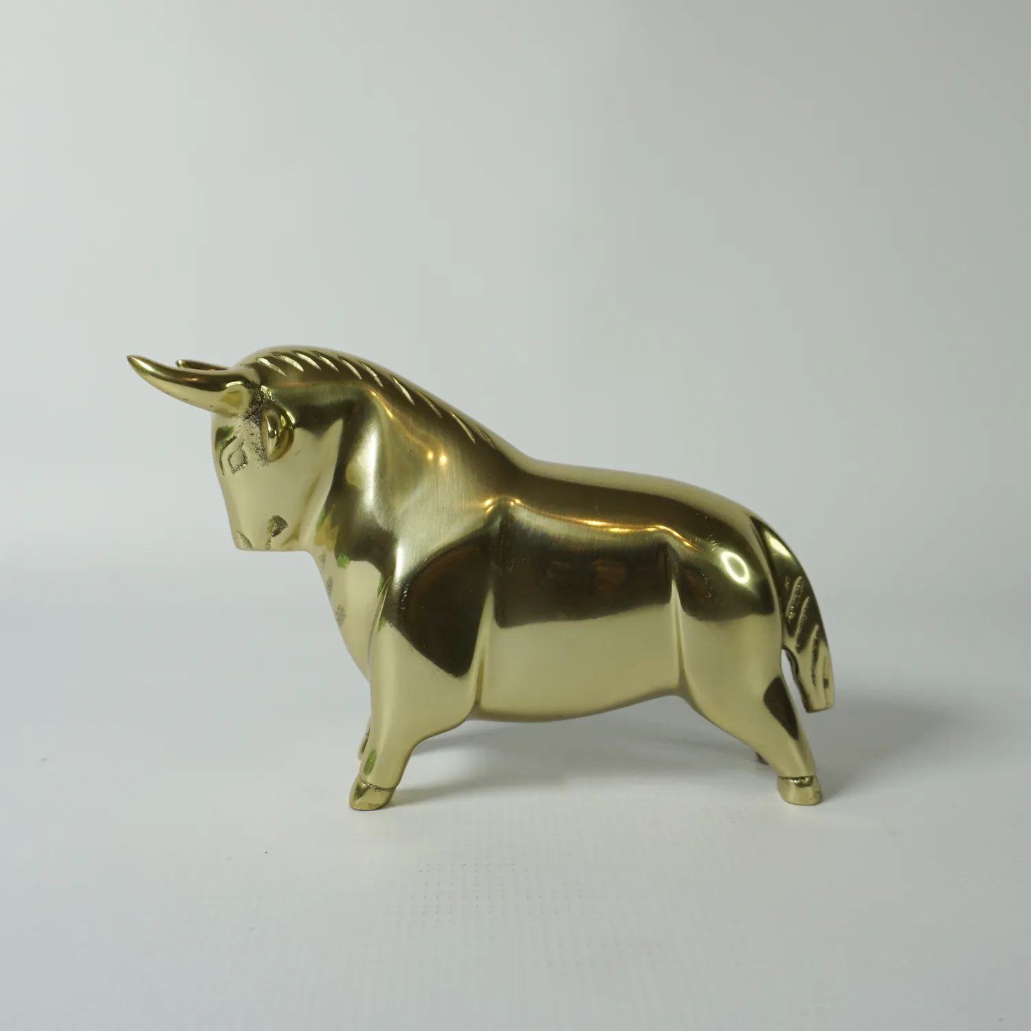 Brass Bull Ornament