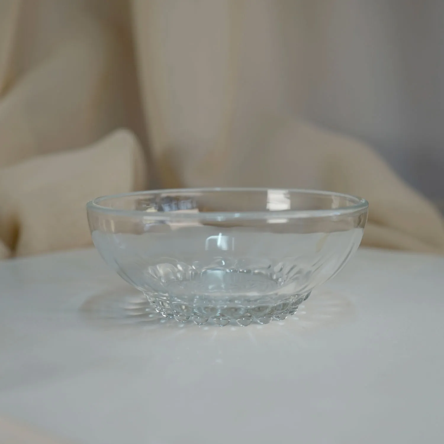 Small Glass Bowl with Bobble Feet