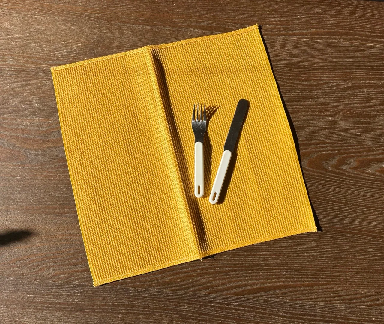 Mustard Waffle Placemat