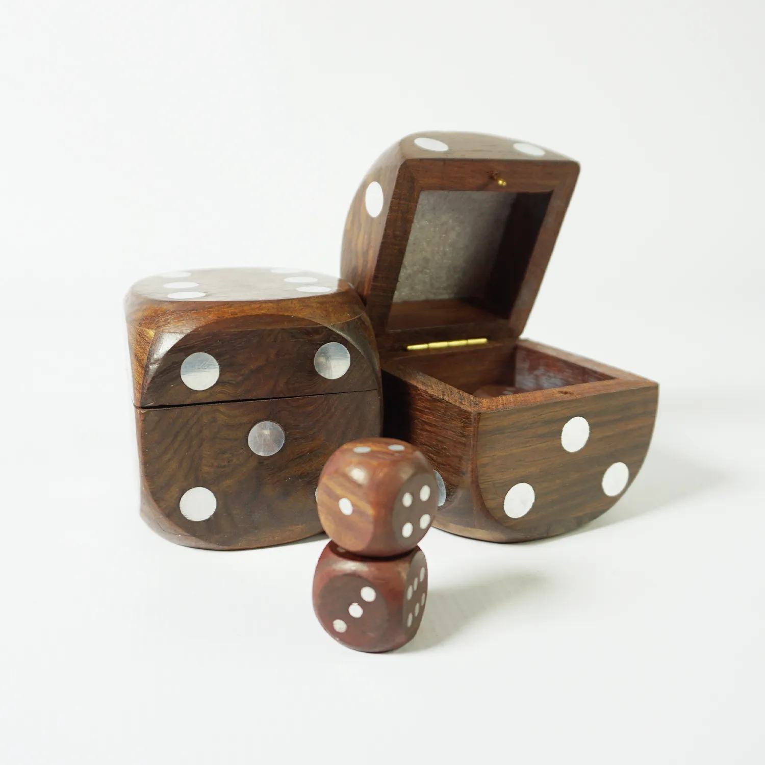 Wooden Dice Set