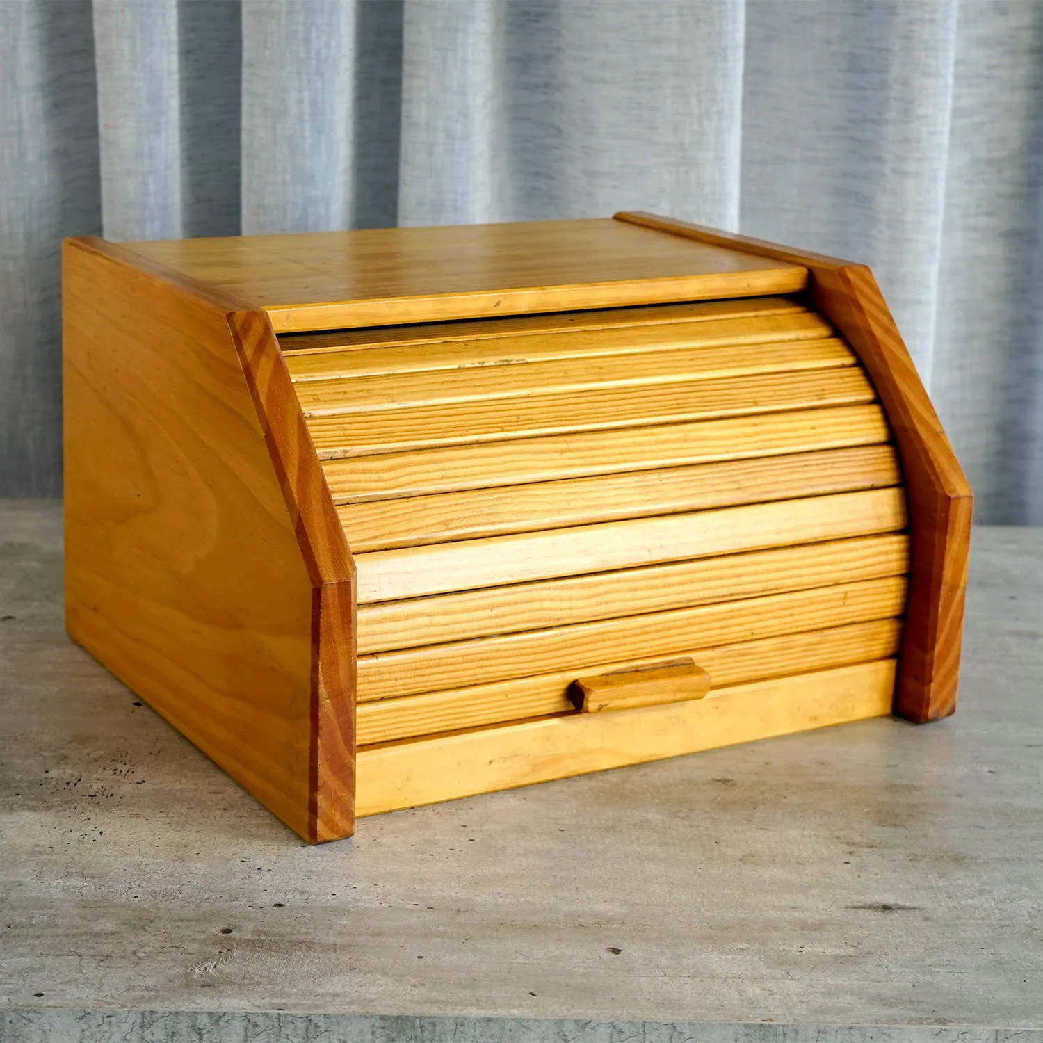 Wood Bread Bin