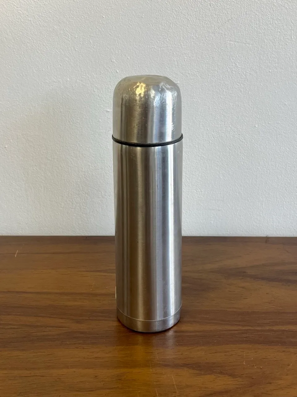 Grey Stainless Steel Vacuum Flask